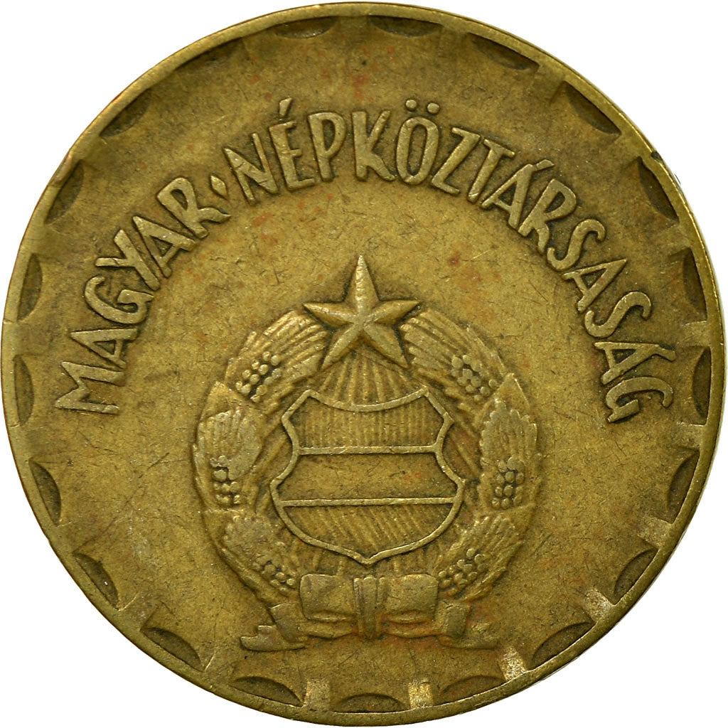 Moeda, Hungria, 2 Forint, 1980, EF(40-45), Latão, KM:591