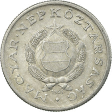 Coin, Hungary, Forint, 1961, EF(40-45), Aluminum, KM:555