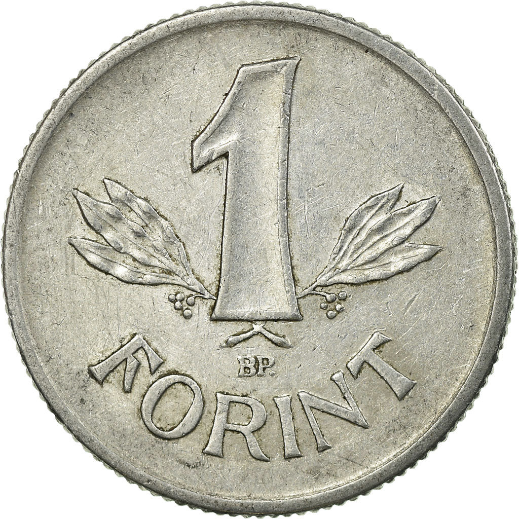 Moeda, Hungria, Forint, 1983, EF(40-45), Alumínio, KM:575