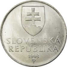 Monnaie, Slovaquie, 50 Halierov, 1993, SUP, Aluminium, KM:15
