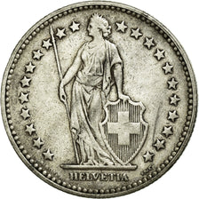 Coin, Switzerland, 2 Francs, 1928, Bern, AU(50-53), Silver, KM:21
