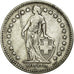 Coin, Switzerland, 2 Francs, 1928, Bern, AU(50-53), Silver, KM:21