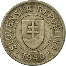 Monnaie, Slovaquie, Koruna, 1940, TTB, Copper-nickel, KM:6