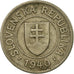 Monnaie, Slovaquie, Koruna, 1940, TTB, Copper-nickel, KM:6