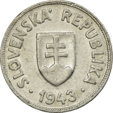 Monnaie, Slovaquie, 50 Halierov, 1943, TB+, Aluminium, KM:5a