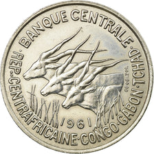 Coin, EQUATORIAL AFRICAN STATES, 50 Francs, 1961, Paris, EF(40-45)