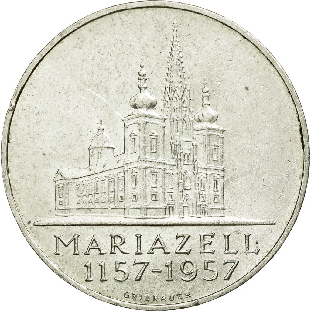 Moneta, Austria, 25 Schilling, 1957, SPL, Argento, KM:2883
