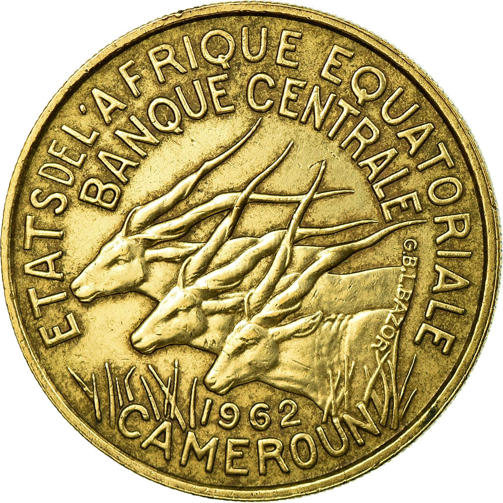 Coin, EQUATORIAL AFRICAN STATES, 25 Francs, 1962, Paris, EF(40-45)