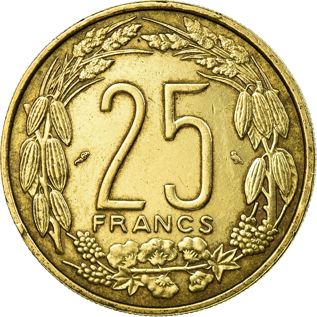 Coin, EQUATORIAL AFRICAN STATES, 25 Francs, 1962, Paris, EF(40-45)