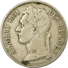 Coin, Belgian Congo, Franc, 1927, VF(30-35), Copper-nickel, KM:20