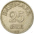 Monnaie, Danemark, Frederik IX, 25 Öre, 1955, Copenhagen, TTB, Copper-nickel