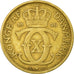 Coin, Denmark, Christian X, Krone, 1940, Copenhagen, EF(40-45), Aluminum-Bronze