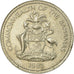 Coin, Bahamas, Elizabeth II, 5 Cents, 1981, Franklin Mint, EF(40-45)