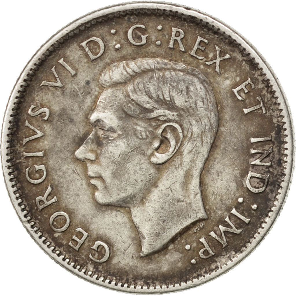 Canada, Georges VI, 25 Cents 1943, KM 35