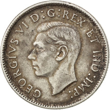 Canada, Georges VI, 25 Cents 1943, KM 35