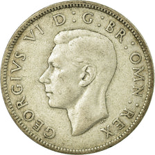 Coin, Great Britain, George VI, Florin, Two Shillings, 1942, VF(30-35), Silver