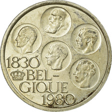 Coin, Belgium, 500 Francs, 500 Frank, 1980, Brussels, EF(40-45), Silver Clad