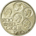Coin, Belgium, 500 Francs, 500 Frank, 1980, Brussels, EF(40-45), Silver Clad