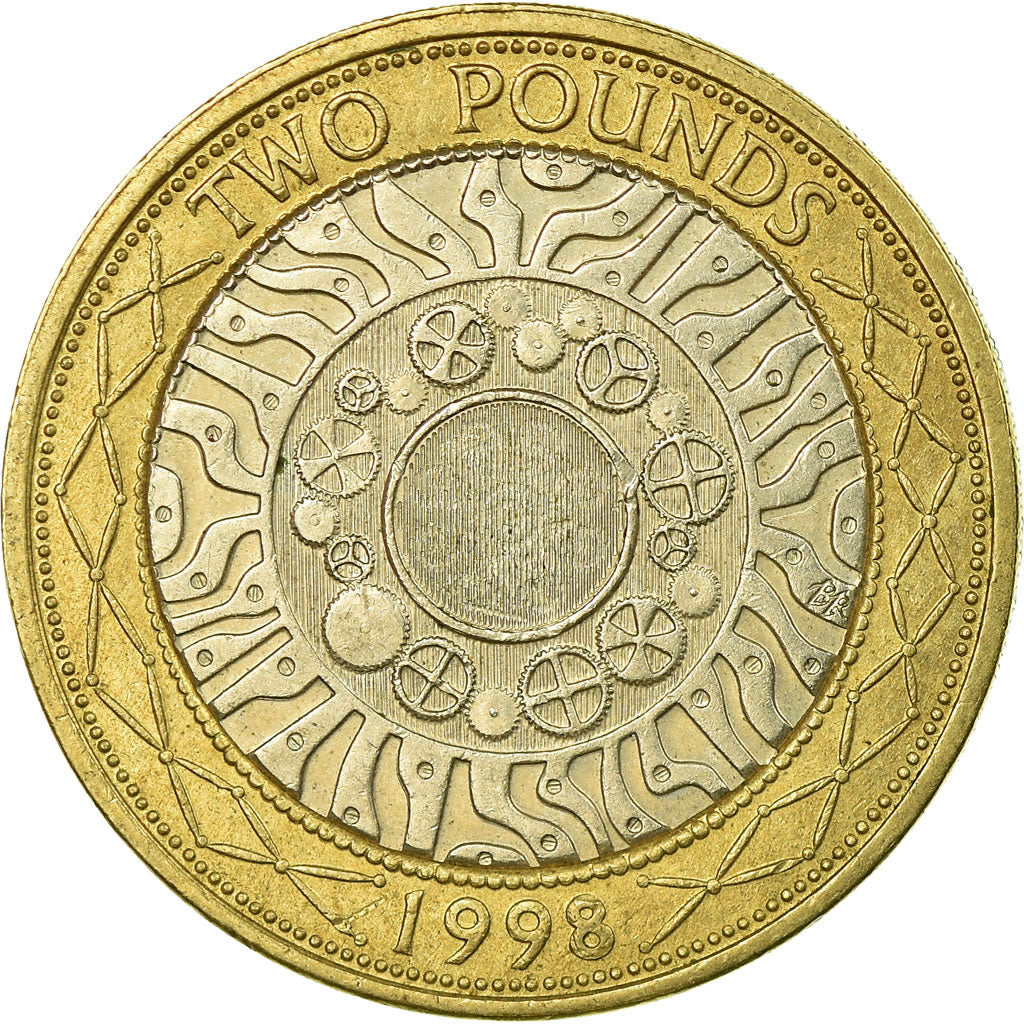 Coin, Great Britain, Elizabeth II, 2 Pounds, 1998, EF(40-45), Bi-Metallic