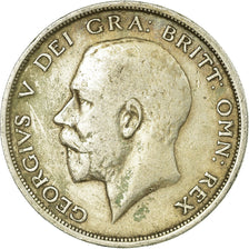 Coin, Great Britain, George V, 1/2 Crown, 1919, VF(20-25), Silver, KM:818.1