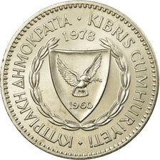Coin, Cyprus, 100 Mils, 1978, AU(55-58), Copper-nickel, KM:42