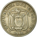 Moneta, Ecuador, 20 Centavos, 1946, BB, Rame-nichel, KM:77.1b