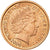Moneda, Gibraltar, Elizabeth II, Penny, 2000, EBC, Cobre chapado en acero