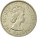Coin, Nigeria, Elizabeth II, 2 Shilling, 1959, EF(40-45), Copper-nickel, KM:6