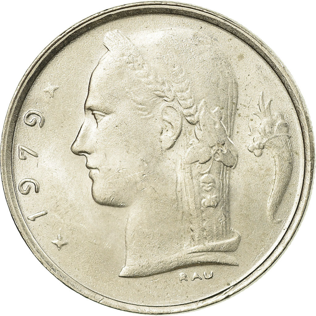 Münze, Belgien, Franc, 1979, VZ, Copper-nickel, KM:143.1