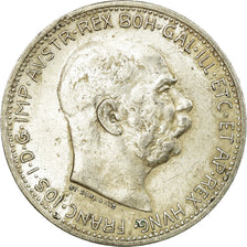 Coin, Austria, Franz Joseph I, Corona, 1914, EF(40-45), Silver, KM:2820