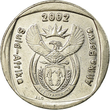 Coin, South Africa, Rand, 2002, Pretoria, EF(40-45), Nickel Plated Copper