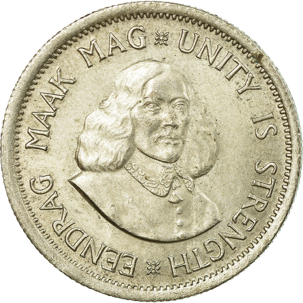 Coin, South Africa, 10 Cents, 1962, EF(40-45), Silver, KM:60