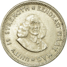 Coin, South Africa, 5 Cents, 1962, EF(40-45), Silver, KM:59