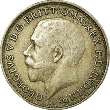 Coin, Great Britain, George V, 3 Pence, 1922, VF(30-35), Silver, KM:813a