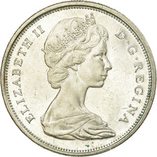 Coin, Canada, Elizabeth II, 50 Cents, 1966, Royal Canadian Mint, Ottawa