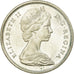 Coin, Canada, Elizabeth II, 50 Cents, 1966, Royal Canadian Mint, Ottawa
