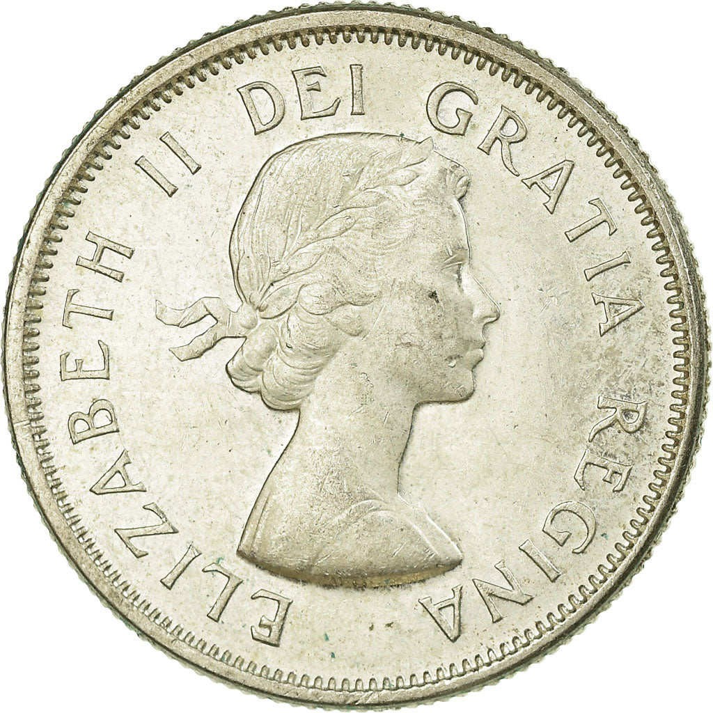 Monnaie, Canada, Elizabeth II, 25 Cents, 1964, Royal Canadian Mint, Ottawa, TTB