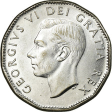 Coin, Canada, George VI, 5 Cents, 1951, Royal Canadian Mint, Ottawa, EF(40-45)
