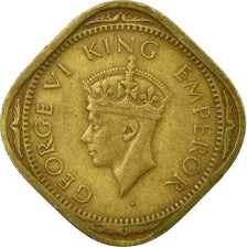 Moneta, INDIA - BRITANNICA, George VI, 2 Annas, 1949, BB, Nichel-ottone, KM:541a