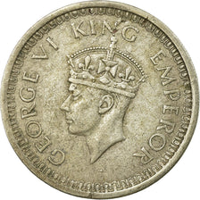 Coin, INDIA-BRITISH, George VI, Rupee, 1944, EF(40-45), Silver, KM:557.1