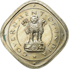 Coin, INDIA-REPUBLIC, 2 Annas, 1950, Mumbai, Bombay, EF(40-45), Copper-nickel