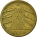 Coin, GERMANY, WEIMAR REPUBLIC, 50 Rentenpfennig, 1924, Berlin, EF(40-45)