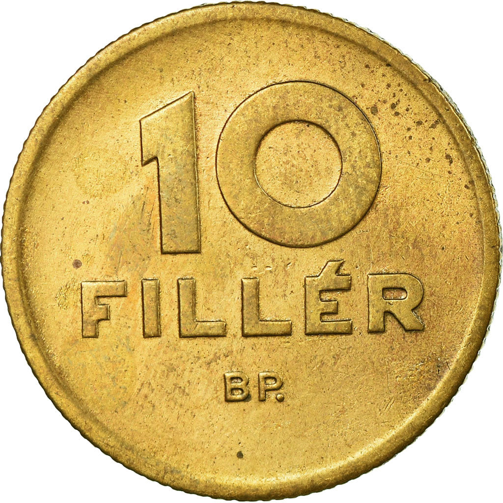 Moeda, Hungria, 10 Filler, 1946, Budapest, EF(40-45), Alumínio-Bronze, KM:530