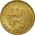 Coin, Czechoslovakia, Koruna, 1960, EF(40-45), Aluminum-Bronze, KM:46