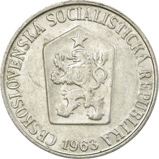 Coin, Czechoslovakia, 5 Haleru, 1963, EF(40-45), Aluminum, KM:53