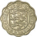 Coin, Guernsey, Elizabeth II, 3 Pence, 1959, EF(40-45), Copper-nickel, KM:18