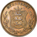Coin, Guernsey, 8 Doubles, 1902, Heaton, Birmingham, EF(40-45), Bronze, KM:7