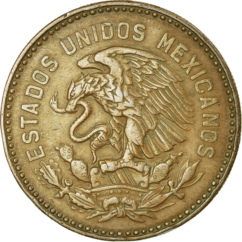 Münze, Mexiko, 50 Centavos, 1956, Mexico City, SS, Bronze, KM:450