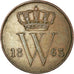 Coin, Netherlands, William III, Cent, 1863, EF(40-45), Copper, KM:100