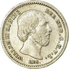 Coin, Netherlands, William III, 5 Cents, 1862, EF(40-45), Silver, KM:91